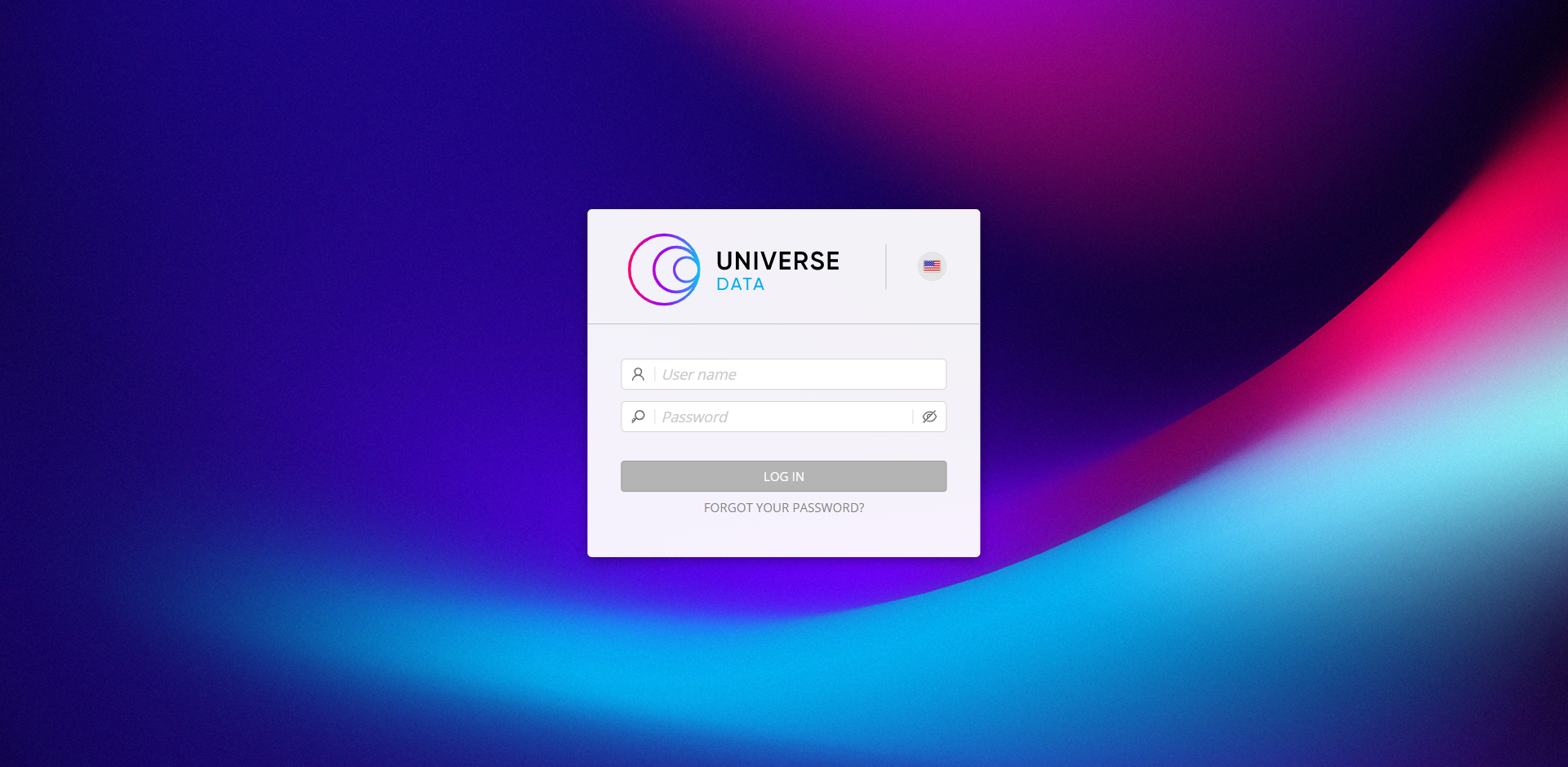 Start page of system