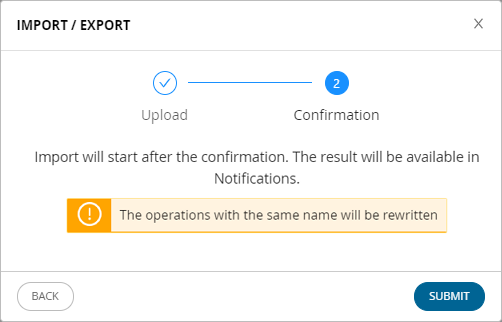 Step 3, Import